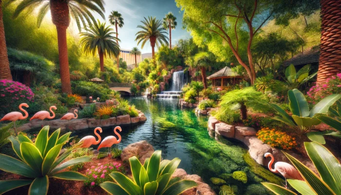 alt= "Flamingo Wildlife Habitat in Las Vegas"