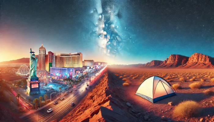 alt= "How to plan a desert camping trip near Las Vegas"