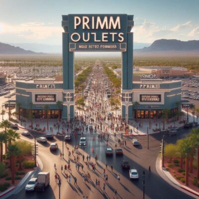 alt= "Primm outlet mall near Las Vegas"