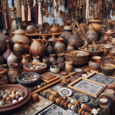 alt= "Craft scene in Nevada"