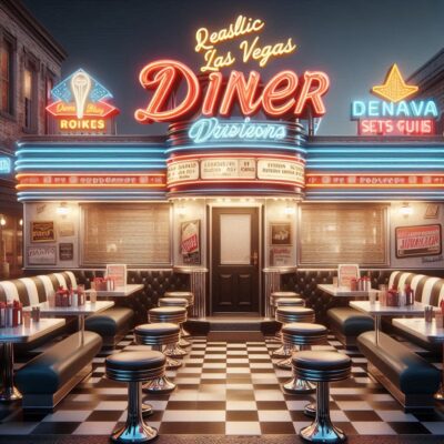 alt= "Vintage Las Vegas Diner"
