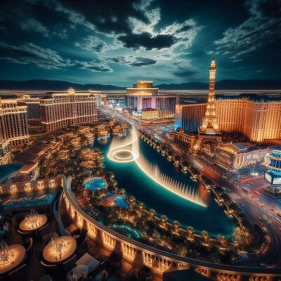alt= "Fine dining with a view in Las Vegas"