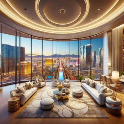 alt= "Luxurious penthouse in Las Vegas"