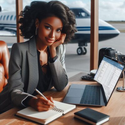alt= "Planning a private jet charter to and from Las Vegas"