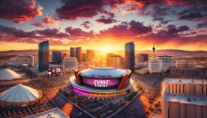 alt= "T-Mobile arena Las Vegas"