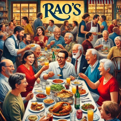 alt= "Dining at Rao's Caesars Palace"