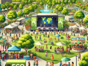 alt= "Earth Day festival, Las Vegas"