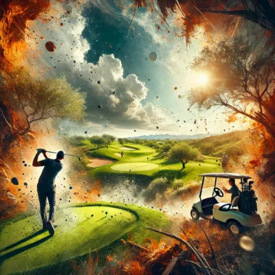 alt= "Golfers at Rhodes Ranch Golf Club"