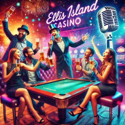 alt= "Entertainment at Ellis Island Casino"