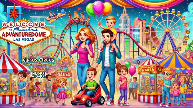 Las Vegas Child friendly shows and activities - Front