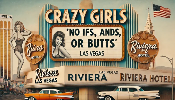 alt= "Vintage Crazy Girls Show poster"