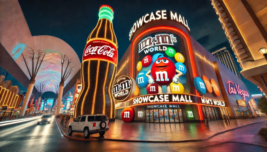 alt= "Showcase Mall at night"