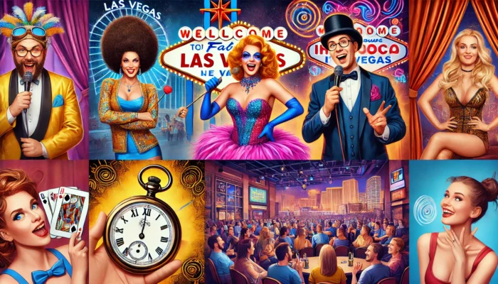 alt= "Themed comedy in Las Vegas"