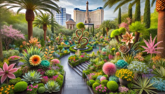 alt= "Botanical garden in Las Vegas"