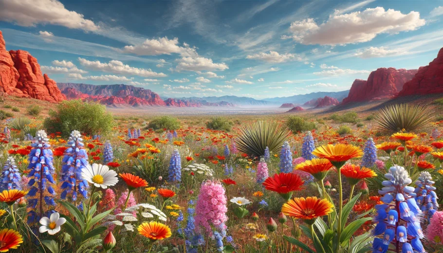 alt= "Best Places to See Wildflowers Near Las Vegas"