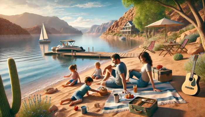 alt= "How to spend a day at Lake Mead with a family"