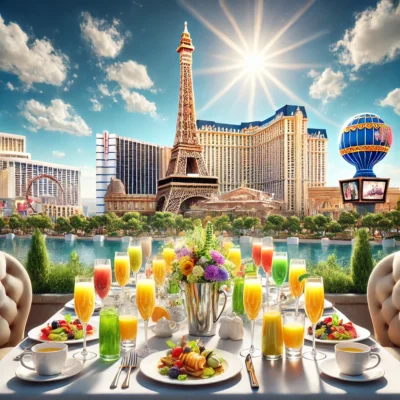 alt= "Bottomless mimosas for brunch in Las Vegas"