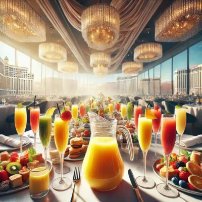 alt= "Enjoying mimosas all over Las Vegas"