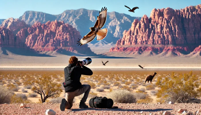 alt= "Photography at the best places to see wildlife near Las Vegas"