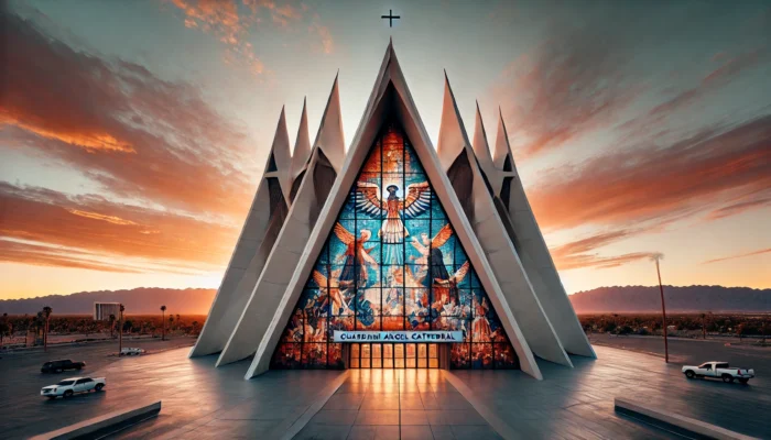 alt= "Guardian Angel Cathedral, Las Vegas"