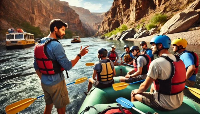 alt= "Safety tips for exploring the Colorado River by kayak or raft"