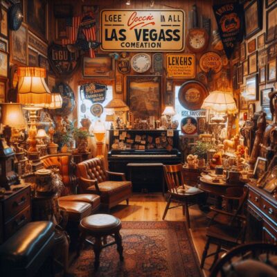 alt= "Inside an antique store in Las Vegas"